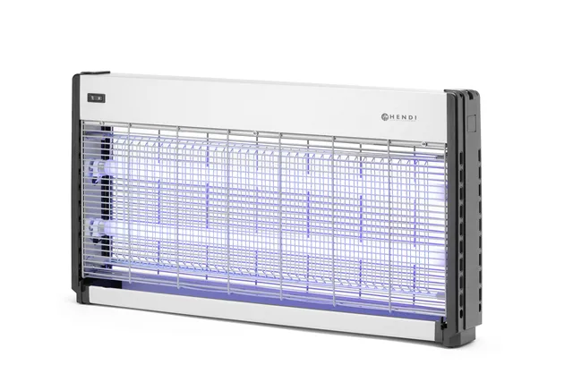 Lampa owadobójcza, Zasięg działania: 150 m², 230V/45W, 655x90x360mm HENDI 270172
