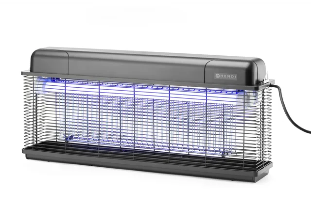 Lampa owadobójcza wodoodporna, 150 m², 230V/45W, 680x140x305mm HENDI 270141