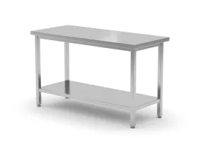 Stół centralny z półką – skręcany, Profi Line, 1200x700x850mm HENDI 810712