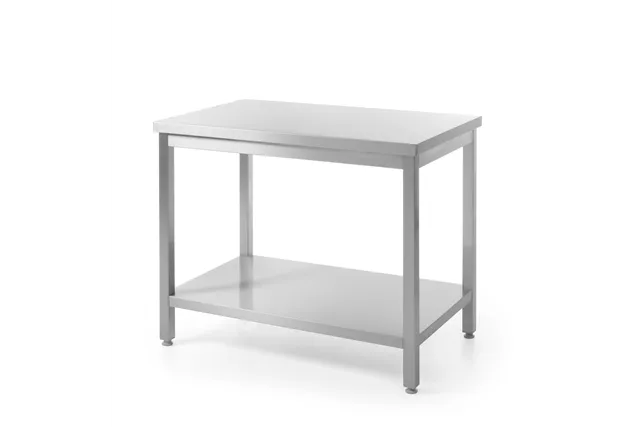 Stół centralny z półką – skręcany, Profi Line, 800x700x850 mm, 800x700x850mm HENDI 815830