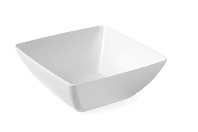 Miska kwadratowa, biały, 270x270x105mm HENDI 561584
