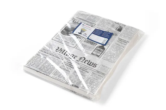 Papier pergaminowy, wydruk gazety, 500 szt., 250x350mm HENDI 678107