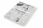 Papier pergaminowy, wydruk gazety, 500 szt., 250x350mm HENDI 678107