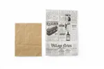 Papier pergaminowy, wydruk gazety, 500 szt., 250x350mm HENDI 678107