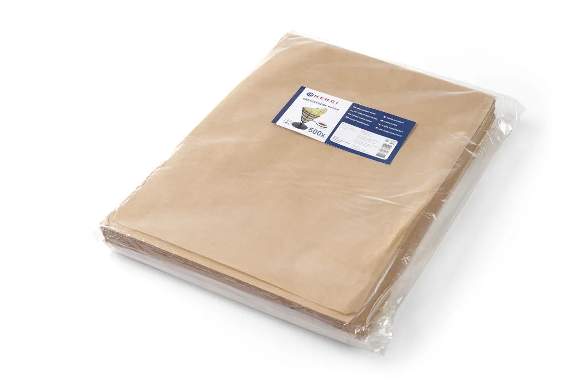 Papier pergaminowy, beżowy, 500 szt., 250x350mm HENDI 678114