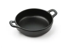 Rondelek czarny Little Chef mini okrągły, czarny, 150x115x37mm HENDI 564523