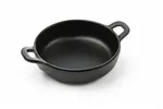 Rondelek czarny Little Chef mini okrągły, czarny, 150x115x37mm HENDI 564523