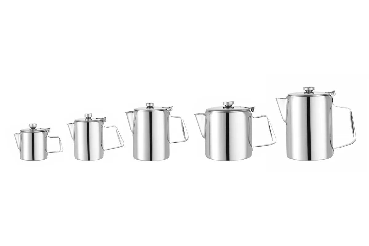 Dzbanek do kawy/herbaty z pokrywką, 1,4L, ⌀126x185mm HENDI 453407