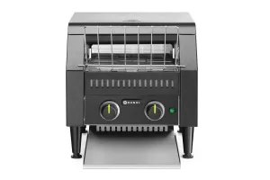 Toster przelotowy podwójny, czarny, 230V/2240W, 418x368x415mm HENDI 261354