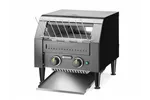 Toster przelotowy podwójny, czarny, 230V/2240W, 418x368x415mm HENDI 261354