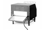 Toster przelotowy podwójny, czarny, 230V/2240W, 418x368x415mm HENDI 261354