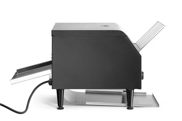 Toster przelotowy podwójny, czarny, 230V/2240W, 418x368x415mm HENDI 261354