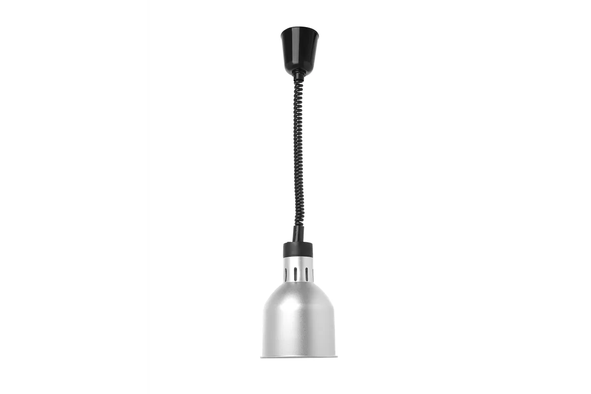 Lampa do podgrzewania potraw wisząca, cylindryczna, srebrny, 230V/250W, ⌀175x250mm HENDI 273883