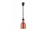 Lampa do podgrzewania potraw wisząca, cylindryczna, miedziany, 230V/250W, ⌀175x250mm HENDI 273890