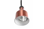 Lampa do podgrzewania potraw wisząca, cylindryczna, miedziany, 230V/250W, ⌀175x250mm HENDI 273890