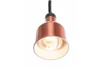 Lampa do podgrzewania potraw wisząca, cylindryczna, miedziany, 230V/250W, ⌀175x250mm HENDI 273890