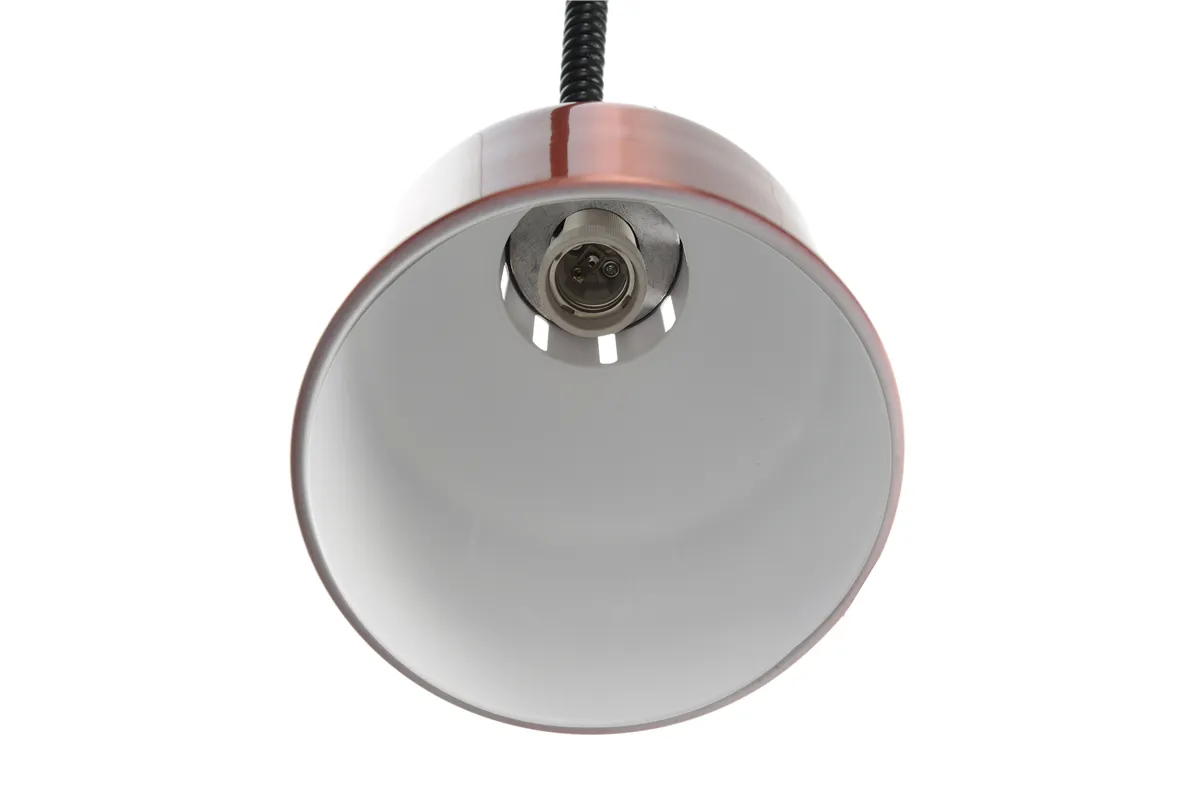 Lampa do podgrzewania potraw wisząca, cylindryczna, miedziany, 230V/250W, ⌀175x250mm HENDI 273890
