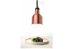Lampa do podgrzewania potraw wisząca, cylindryczna, miedziany, 230V/250W, ⌀175x250mm HENDI 273890