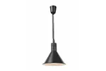 Lampa do podgrzewania potraw wisząca, stożkowa, czarny, 230V/250W, ⌀275x250mm HENDI 273845