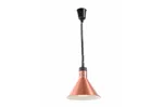 Lampa do podgrzewania potraw wisząca, stożkowa, miedziany, 230V/250W, ⌀275x250mm HENDI 273876