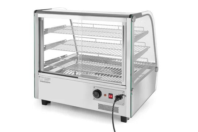 Witryna grzewcza nastawna, 120 litrów, 230V/1100W, 685x575x680mm HENDI 233726