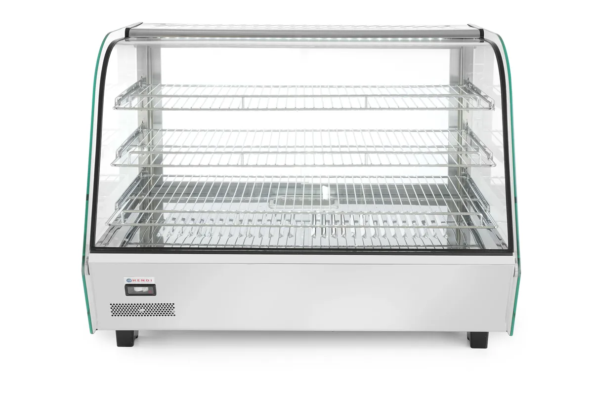 Witryna grzewcza nastawna, 160 litrów, 230V/1500W, 885x570x680mm HENDI 233733