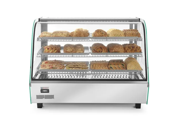 Witryna grzewcza nastawna, 160 litrów, 230V/1500W, 885x570x680mm HENDI 233733
