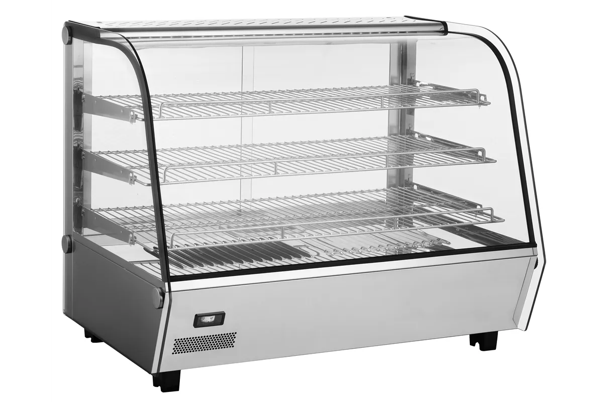 Witryna grzewcza nastawna, 160 litrów, 230V/1500W, 885x570x680mm HENDI 233733