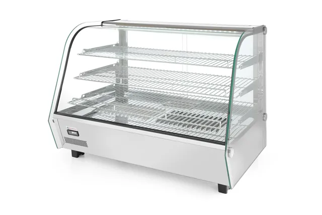 Witryna grzewcza nastawna, 160 litrów, 230V/1500W, 885x570x680mm HENDI 233733