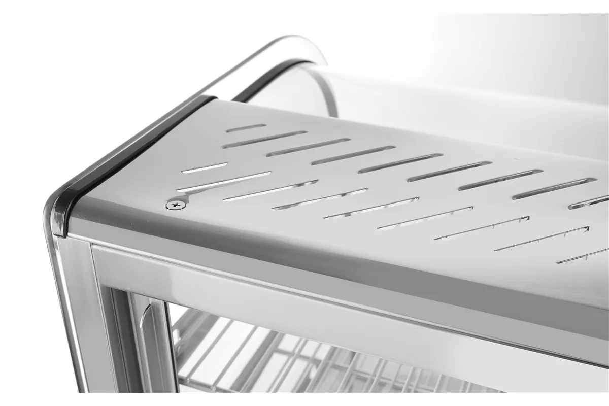 Witryna grzewcza nastawna, 160 litrów, 230V/1500W, 885x570x680mm HENDI 233733