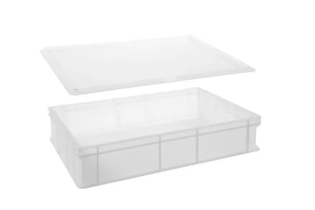 Pojemnik na ciasto na pizzę 600x400, Kitchen Line, 14L, 600x400x75mm AmerBox 880906