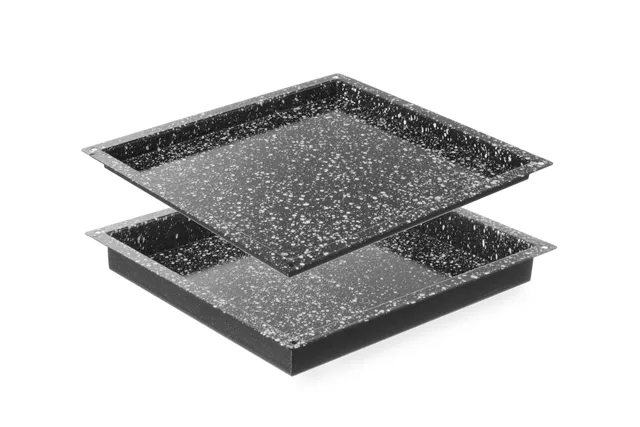 Blacha CONVECTOMAT CLASSIC GN 2/3, GN 2/3, czarny, 354x325x40mm, Prostokątny HENDI 890349