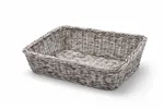 Kosz skośny prostokątny, jasnoszary, 400x300x120mm HENDI 426661