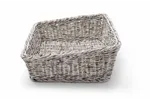 Kosz skośny prostokątny, jasnoszary, 400x300x120mm HENDI 426661
