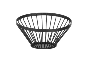Koszyk do owoców czarny, ⌀150x80mm HENDI 427095