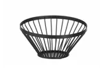 Koszyk do owoców czarny, ⌀150x80mm HENDI 427095