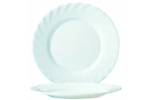 Talerz płytki Trianon, ø195 mm, biały, ⌀195x16mm Arcoroc D6887