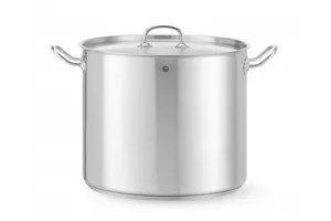 Garnek wysoki z pokrywką, Kitchen Line, 21L, ⌀320x270mm HENDI 837603