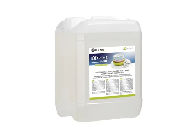 Extreme Shine Profesjonalny preparat do płukania nabłyszczając do naczyń i urządzeń gastronomicznych 10 l HENDI 975015