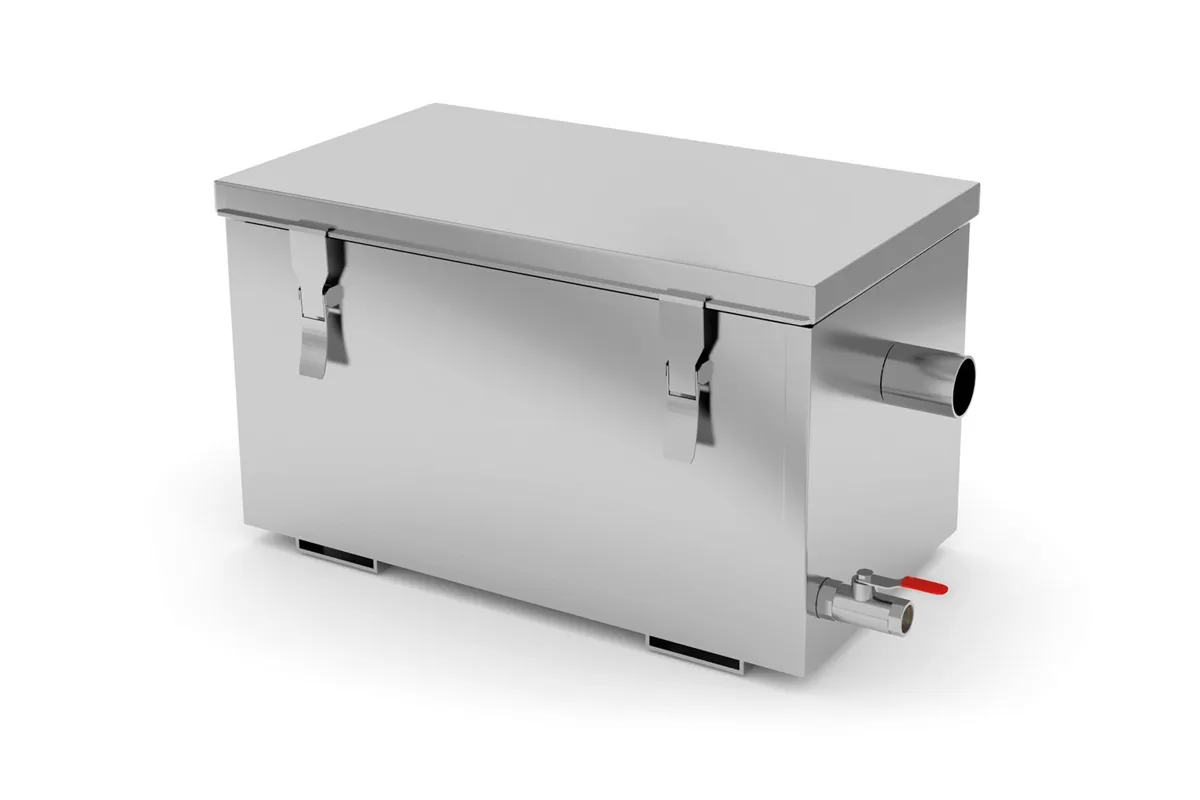 Separator do tłuszczu, Profi Line, 300 l/godz., 30L, 650x346x308mm HENDI 975718