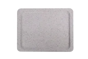 Taca poliestrowa do restauracji samoobsługowych, GN 1/1, granitowy, 530x325mm, Prostokątny AmerBox 876619