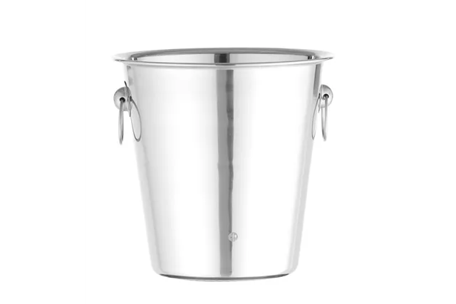Wiadro do szampana, 3,3L, srebrny, ⌀220x190mm BarUp 593202