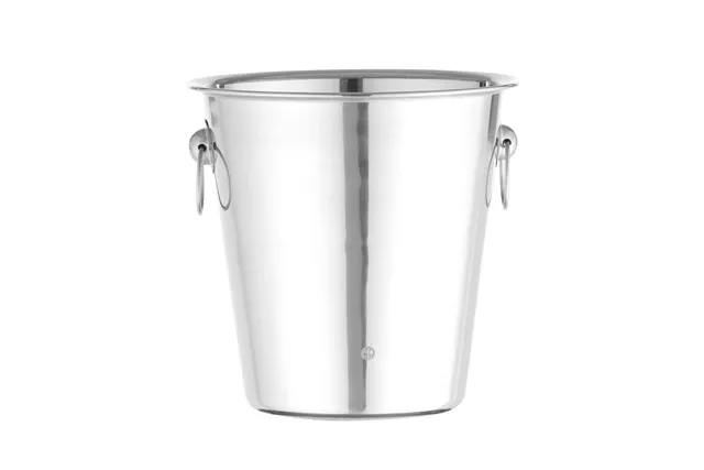 Wiadro do szampana, 3,3L, srebrny, ⌀220x190mm BarUp 593202