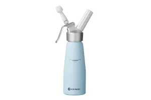 Syfon do bitej śmietany, 0,5L, Błękitny, ⌀80x260mm HENDI 975862