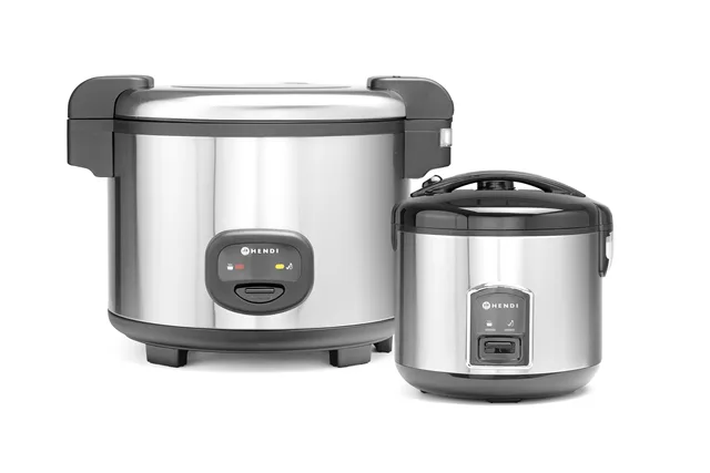 Urządzenie do gotowania ryżu i kaszy z funkcją gotowania na parze, 1,8 l, Profi Line, 1,8L, 230V/700W, ⌀280x285mm HENDI 240410