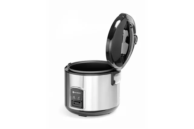 Urządzenie do gotowania ryżu i kaszy z funkcją gotowania na parze, 1,8 l, Profi Line, 1,8L, 230V/700W, ⌀280x285mm HENDI 240410