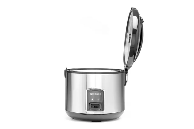 Urządzenie do gotowania ryżu i kaszy z funkcją gotowania na parze, 1,8 l, Profi Line, 1,8L, 230V/700W, ⌀280x285mm HENDI 240410