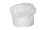 Czapka kucharska – zestaw 10 szt., biały, 10 szt., ⌀300x230mm HENDI 560044
