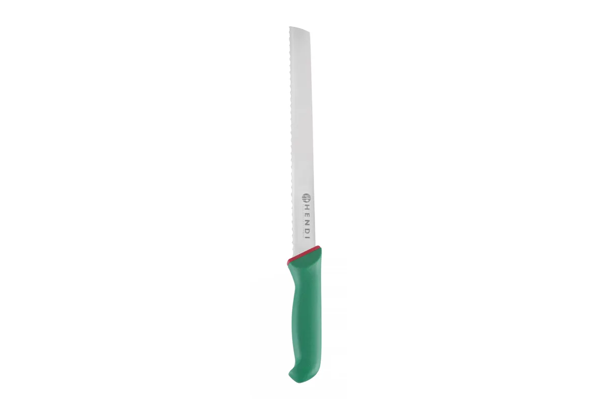 Nóż do chleba, zielony, 380mm HENDI 843888