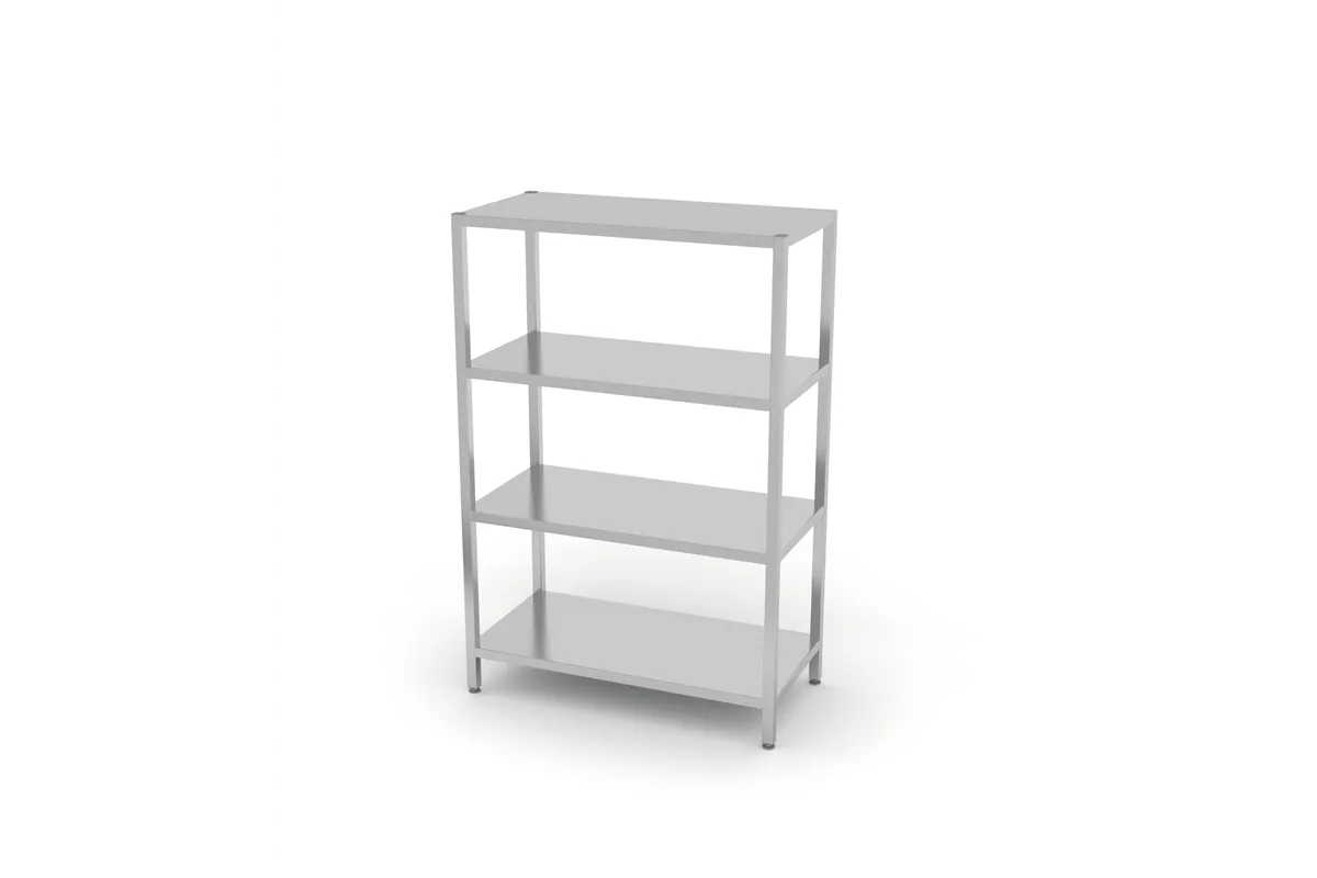 Regał magazynowy z 4 półkami pełnymi – skręcany, Kitchen Line, 1000x400x1800mm HENDI 812525